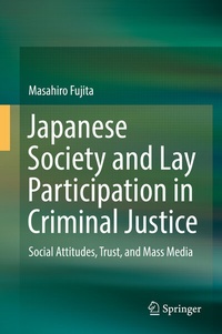 Abbildung von: Japanese Society and Lay Participation in Criminal Justice - Springer