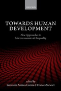 Cover: Towards Human Development - Oxford University Press