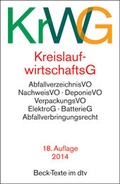 Cover: Kreislaufwirtschaftsgesetz - C.H.BECK