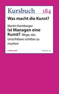 Cover: Ist Managen eine Kunst? - Murmann