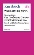 Cover: Das Gro&szlig;e und Ganze - verschwimmend - Murmann