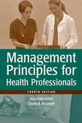 Cover: Management Principles for Health Professionals - Jones and Bartlett Publishers, Inc