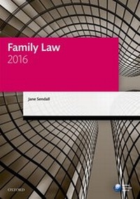 Abbildung von: Family Law 2016 - Oxford University Press