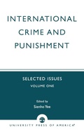 Cover: International Crime and Punishment - University Press of America