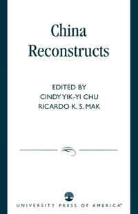 Enlarge image Cover: China Reconstructs - University Press of America