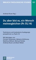 Cover: Du aber bist es, ein Mensch meinesgleichen (Psalm 55,14) - Vandenhoeck & Ruprecht