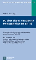 Cover: Du aber bist es, ein Mensch meinesgleichen (Psalm 55,14) - Vandenhoeck & Ruprecht