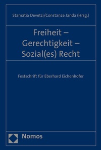 Enlarge image Cover: Freiheit - Gerechtigkeit - Sozial(es) Recht - Nomos