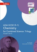 Cover: AQA GCSE Chemistry for Combined Science: Trilogy 9-1 Student Book - Collins