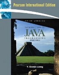Enlarge image Cover: Introduction to Java Programming, Brief Version - Pearson