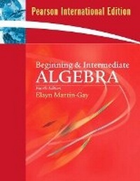 Enlarge image Cover: Beginning & Intermediate Algebra - Pearson