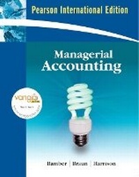 Enlarge image Cover: Managerial Accounting - Pearson
