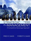 Cover: Strategic Management - Pearson