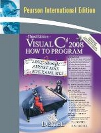 Enlarge image Cover: Visual C# 2008 How to Program - Pearson