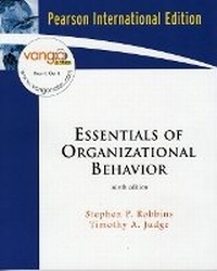 Enlarge image Cover: Essentials of Organizational Behavior - Pearson