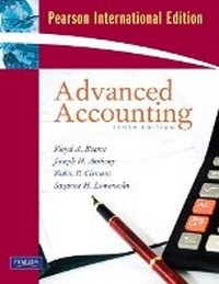 Enlarge image Cover: Advanced Accounting - Pearson