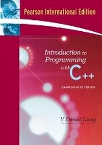 Enlarge image Cover: Introduction to Programming with C++, Comprehensive - Pearson