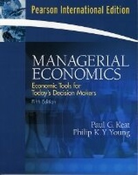 Enlarge image Cover: Managerial Economics - Pearson