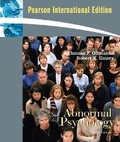 Cover: Abnormal Psychology - Pearson