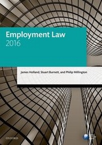 Abbildung von: Employment Law 2016 - Oxford University Press