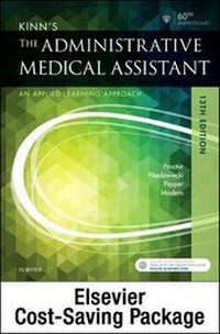 Enlarge image Cover: Kinn's the Administrative Medical Assistant - Text, Study Guide, and Simchart for the Medical Office Package - Saunders