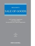 Cover: Benjamin's Sale of Goods 2nd Supplement - Sweet & Maxwell