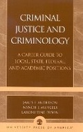 Cover: Criminal Justice and Criminology - University Press of America