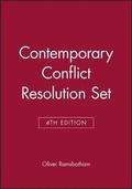 Cover: Contemporary Conflict Resolution, 4e Set - Polity Press