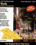 Cover: York County, Pennsylvania Street Map Book - ADC The Map People