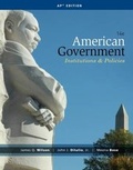 Cover: American Government - Wadsworth Publishing Co Inc
