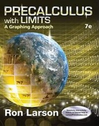 Enlarge image Cover: Precalculus with Limits - Brooks/Cole