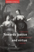 Cover: Towards Justice and Virtue - Cambridge University Press