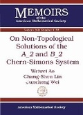 Cover: On Non-Topological Solutions of the A_2 and B_2 Chern-Simons System - American Mathematical Society