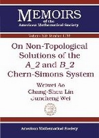 Enlarge image Cover: On Non-Topological Solutions of the A_2 and B_2 Chern-Simons System - American Mathematical Society