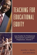 Cover: Teaching for Educational Equity - Rowman & Littlefield Publishers