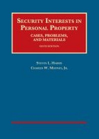 Enlarge image Cover: Security Interests in Personal Property, Cases, Problems and Materials - Foundation Press