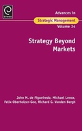Cover: Strategy Beyond Markets - Emerald Group Publishing Limited