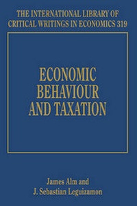 Enlarge image Cover: Economic Behaviour and Taxation - Edward Elgar Publishing