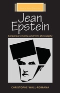 Cover: Jean Epstein - Manchester University Press