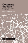 Cover: Governing the Dead - Manchester University Press