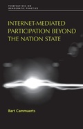 Cover: Internet-Mediated Participation Beyond the Nation State - Manchester University Press