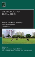 Cover: Metropolitan Ruralities - Emerald Group Publishing Limited