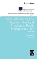 Cover: New Perspectives on Research, Policy & Practice in Public Entrepreneurship - Emerald Group Publishing Limited