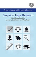 Cover: Empirical Legal Research - Edward Elgar Publishing