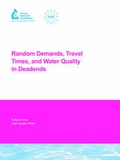 Cover: Random Demands, Travel Times, and Water Quality in Deadends - IWA Publishing