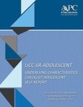 Cover: Adolescent Self-Report UCC (UCC-SR-ADOLESCENT) - Autism Asperger Publishing Co,US