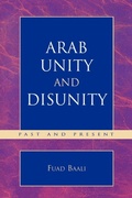 Cover: Arab Unity and Disunity - University Press of America