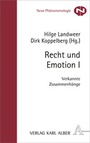 Cover: Recht und Emotion I - Karl Alber Verlag