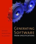 Cover: Generating Software from Specifications - Jones and Bartlett Publishers, Inc