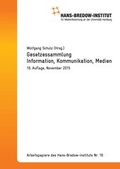 Cover: Arbeitspapiere des Hans-Bredow-Instituts Nr. 16, 16. Auflage - Hans-Bredow-Institut